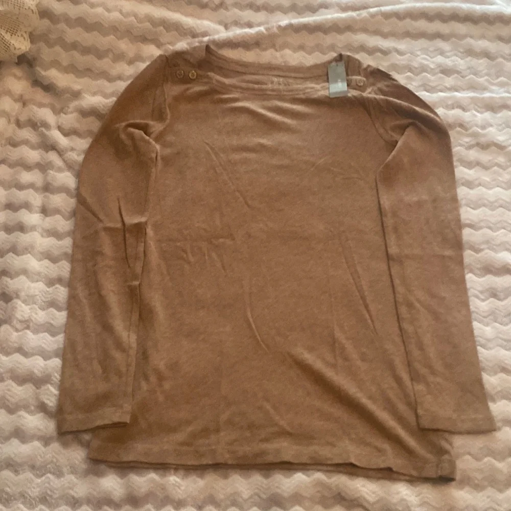 J. Crew Tan Tee Size XS